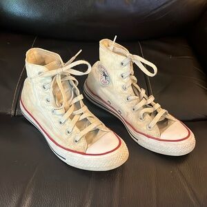 Converse high tops white